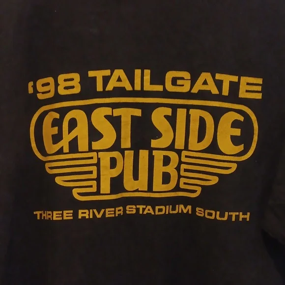 Steelers Football Black T-Shirt - Picture 7 of 8